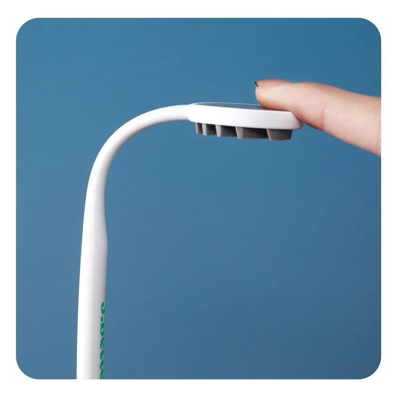 Wholesale white and black plastic tongue scrapper silicone Tongue Scraper tongue scraper plastic