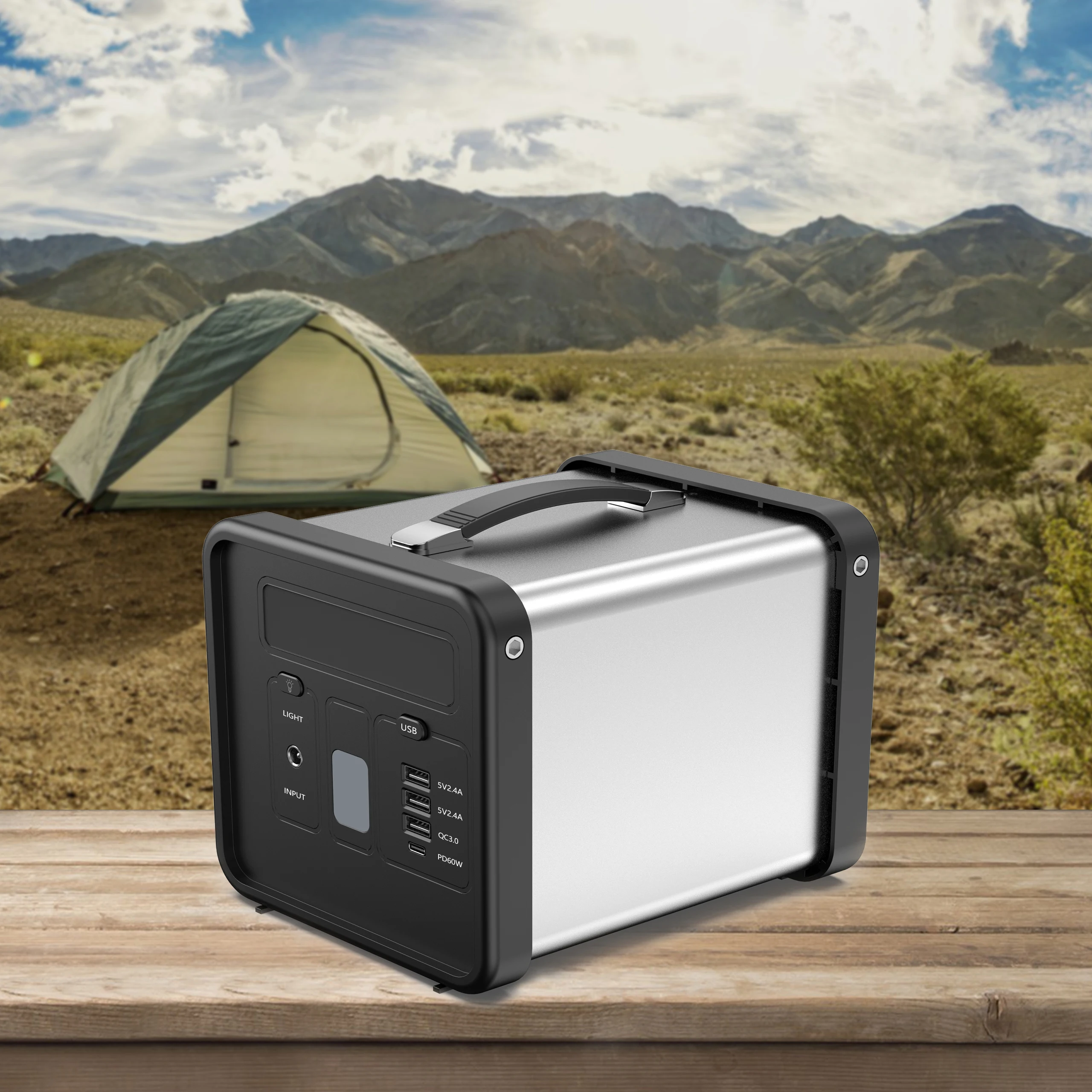Portable Power Station 300W Portable Power Source Portable Power Supply