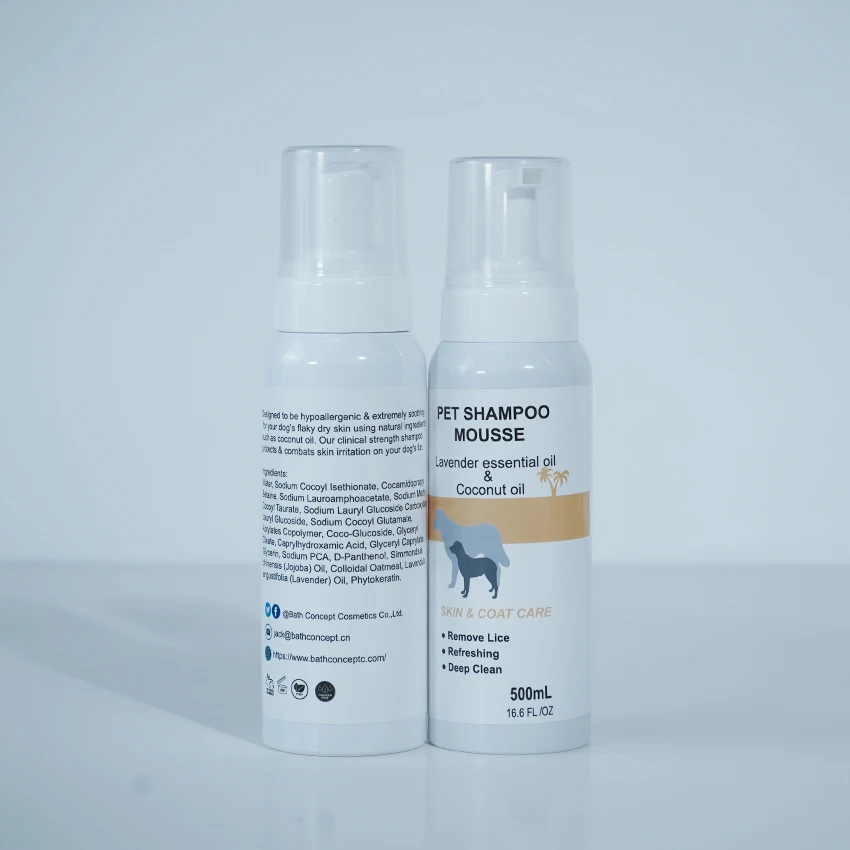 Dog Shampoo Manufacturers Private Label Coconut Oil Organic Dog Shampoo Conditioner Moisturiser Bulk Pet Bath Dog Shampoo