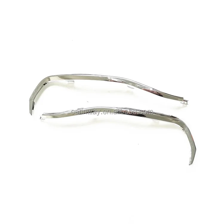 Good price Rear bumper chrome strip auto spare parts decorative trim 52153-33020 52152-33010  For Lexus ES260 ES350 2018 2019