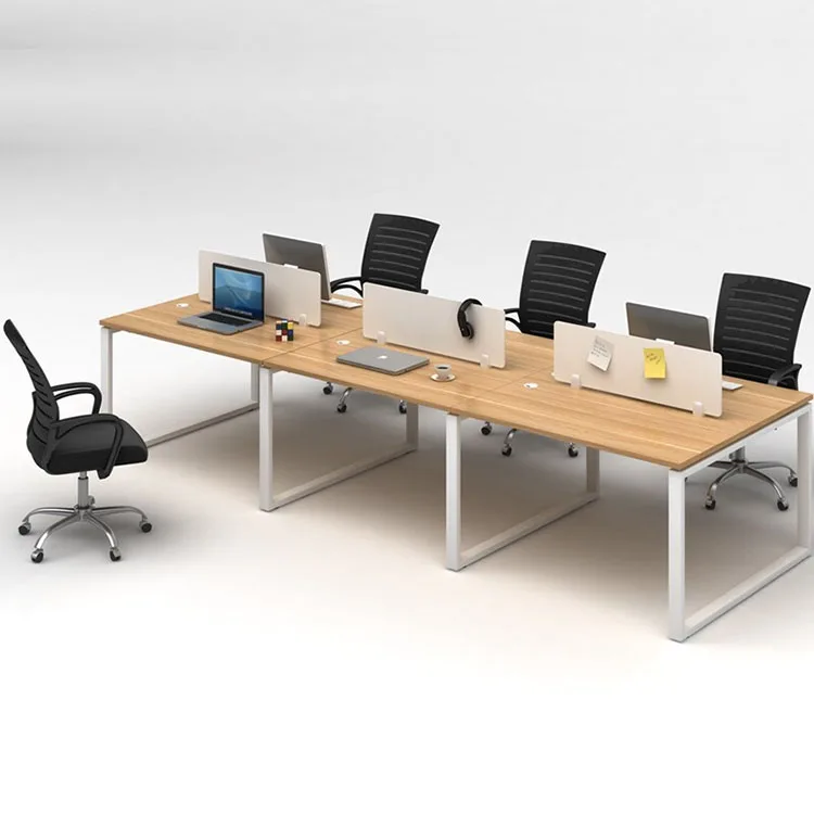 Hot Sale Modern Work Station Cubicles 2 Staff Desk Space Saver Office System Furniture Cubicle Workstation