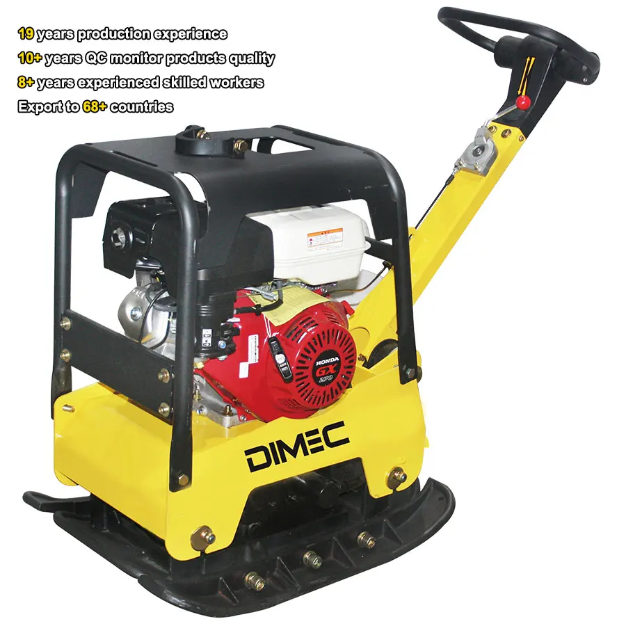 PME- CY170 9HP Heavy Duty Hand Dirt Loncin Double Way Vibratory Hydraulic Reversible Compactor Plate