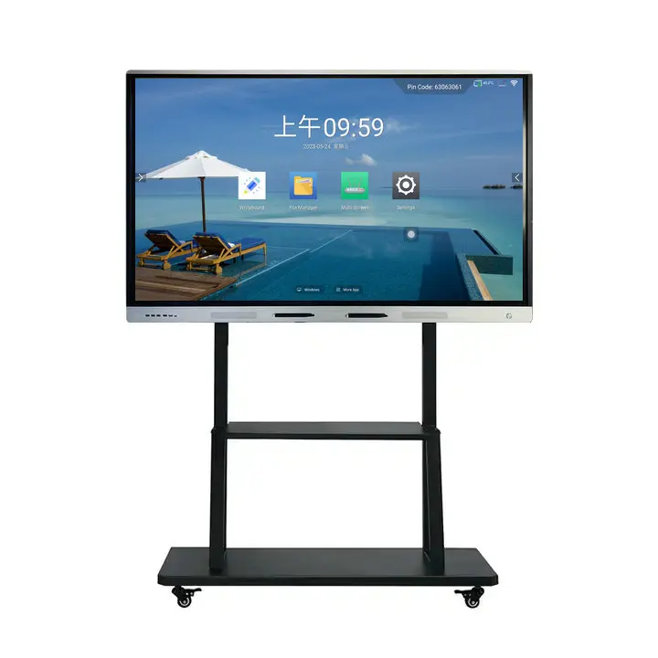 55/65/75/86/98/110 дюймов ручка Цифровая панель доска стенд светодиодный сенсорный экран интерактивная доска ЖК-Смарт-доска