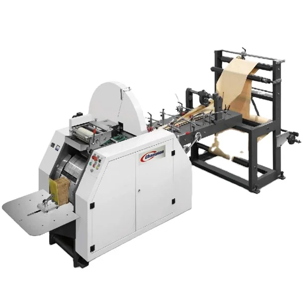 Automatic Roll Feeding V Bottom Paper Bag Making Machine for V Bottom Food Bag 250pcs/min