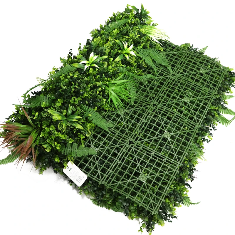 Green Artificial Plant Wall Grass Accent Grass Wall Outdoor