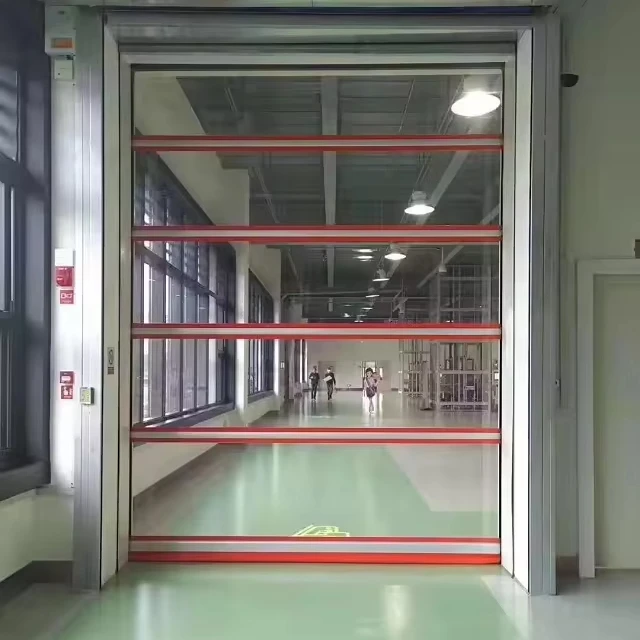 AS2047 Certificate TOMA  Clear  Polycarbonate Transparent Roller Shutter with Electric Motors