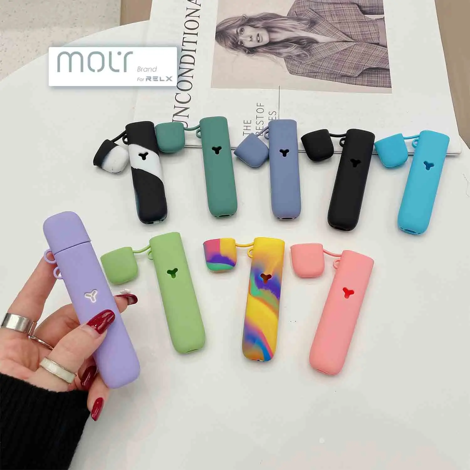 Molytech 2022 Yooz Uni Case Uni Pro Cover Ecig Cover Yooz Zero 2 Cover Relx Classic Vape Charging Case Vape Kit Pen For Yooz