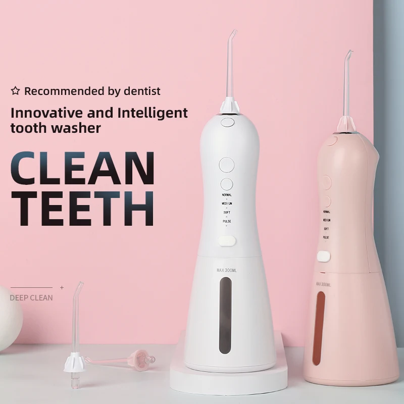 Wholesale Traveler Portable Waterproof Electric Dental Oral Irrigator Teeth Cleaner Upgrade Cordless Water Pick Flosser
