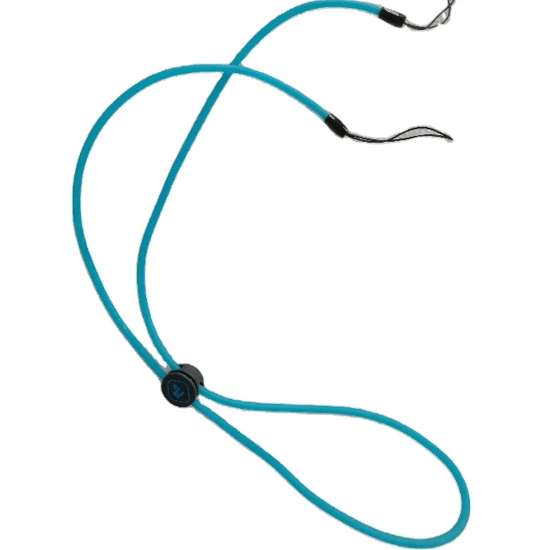 Factory Directly sale Heavy duty PVC neck lanyard strap with two wire for company