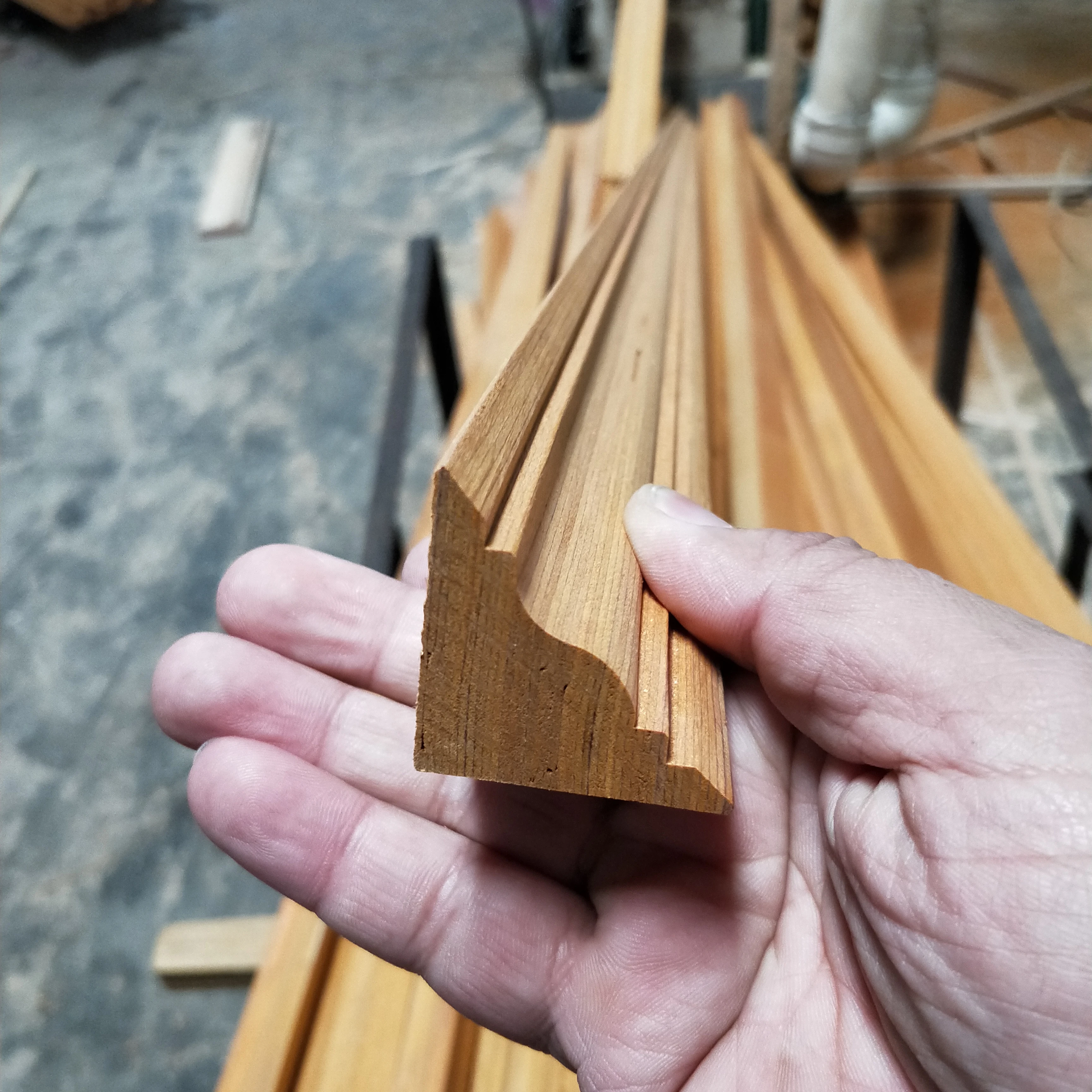 Старинные деревянные декоративные углубления, деревянные молдинги, отделка мебели