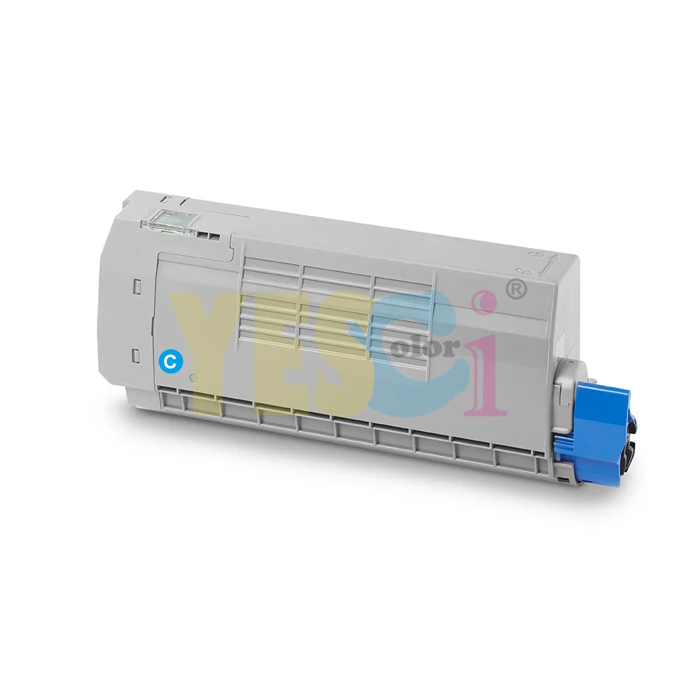 Yes-Colorful 44318608 C711WT White toner cartridge compatible for OKI C711WT C711 WT 711WT laser printer toner Factory Wholesale