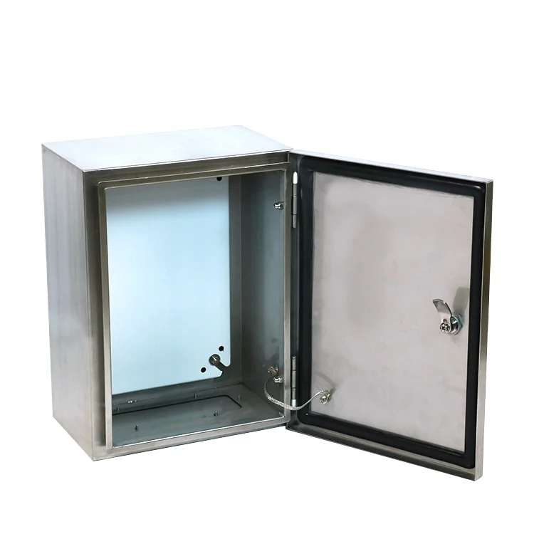 Outdoor Power Distribution Box Sheet Metal Enclosure Panel Box Stainless Steel Enclosure Box IP66