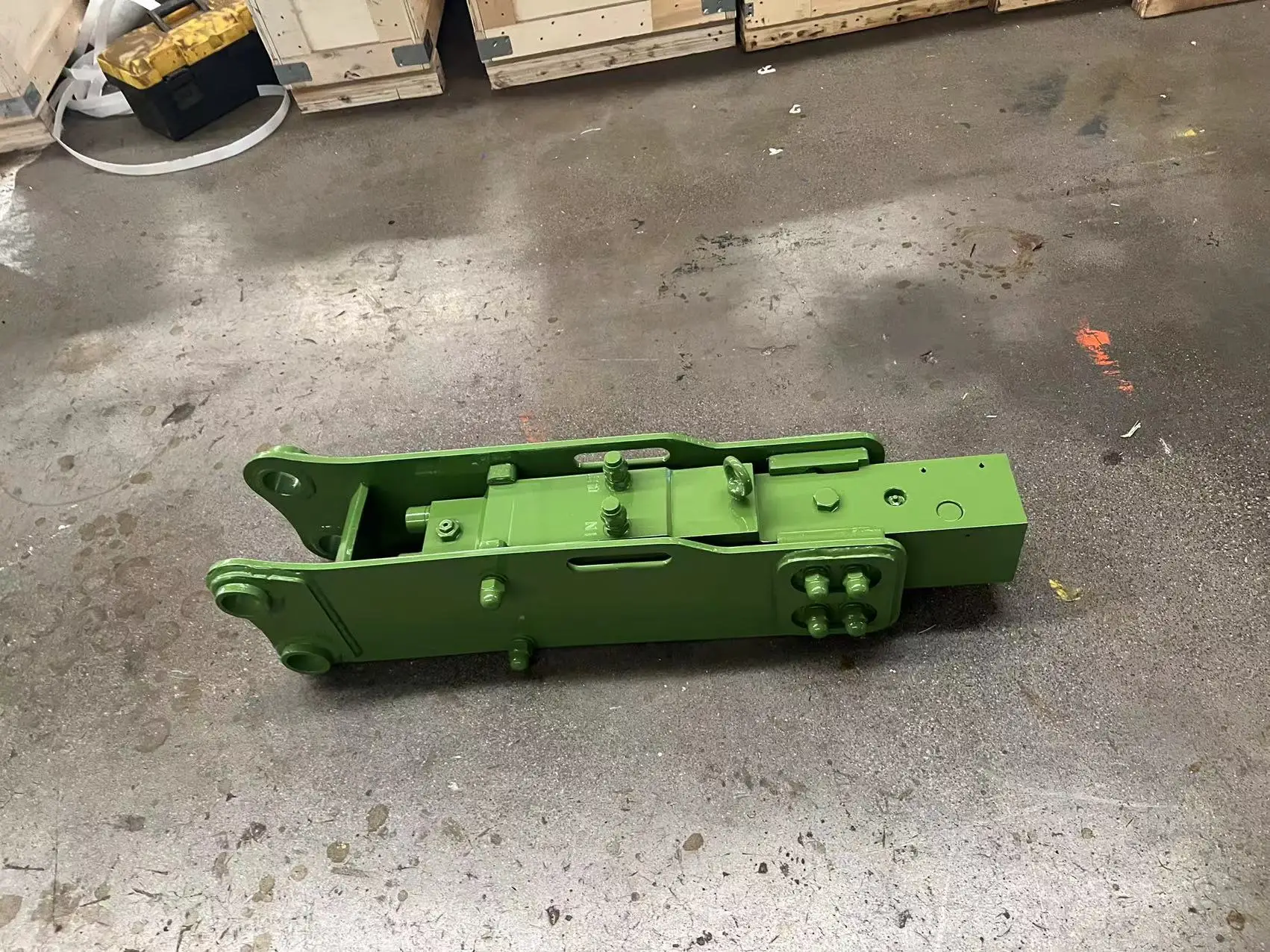 Small excavator, micro excavation uses hydraulic breaker hammer SB10/SB20 for demolition and crushingStrong blow