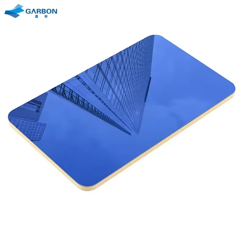 PVC Mirror Ceiling Wall Panel for Luxury and Art Decoration Graphic Design Modern Geometric Waterproof Wall Sticker 5 Years