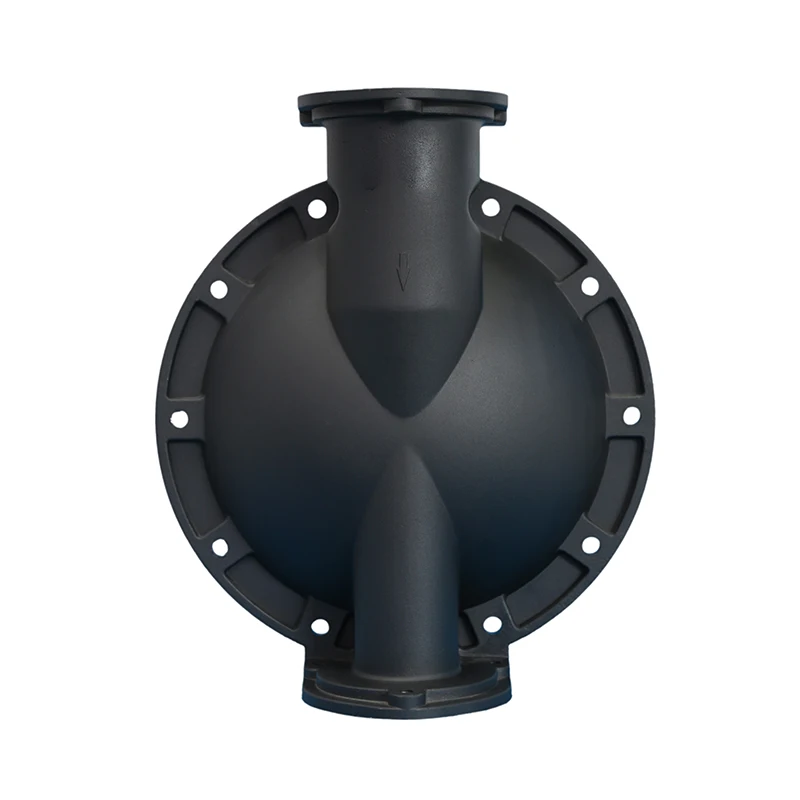 96430 3' Aluminum Fluid Cap of Pneumatic diaphragm pump /AODD pump Spare Parts