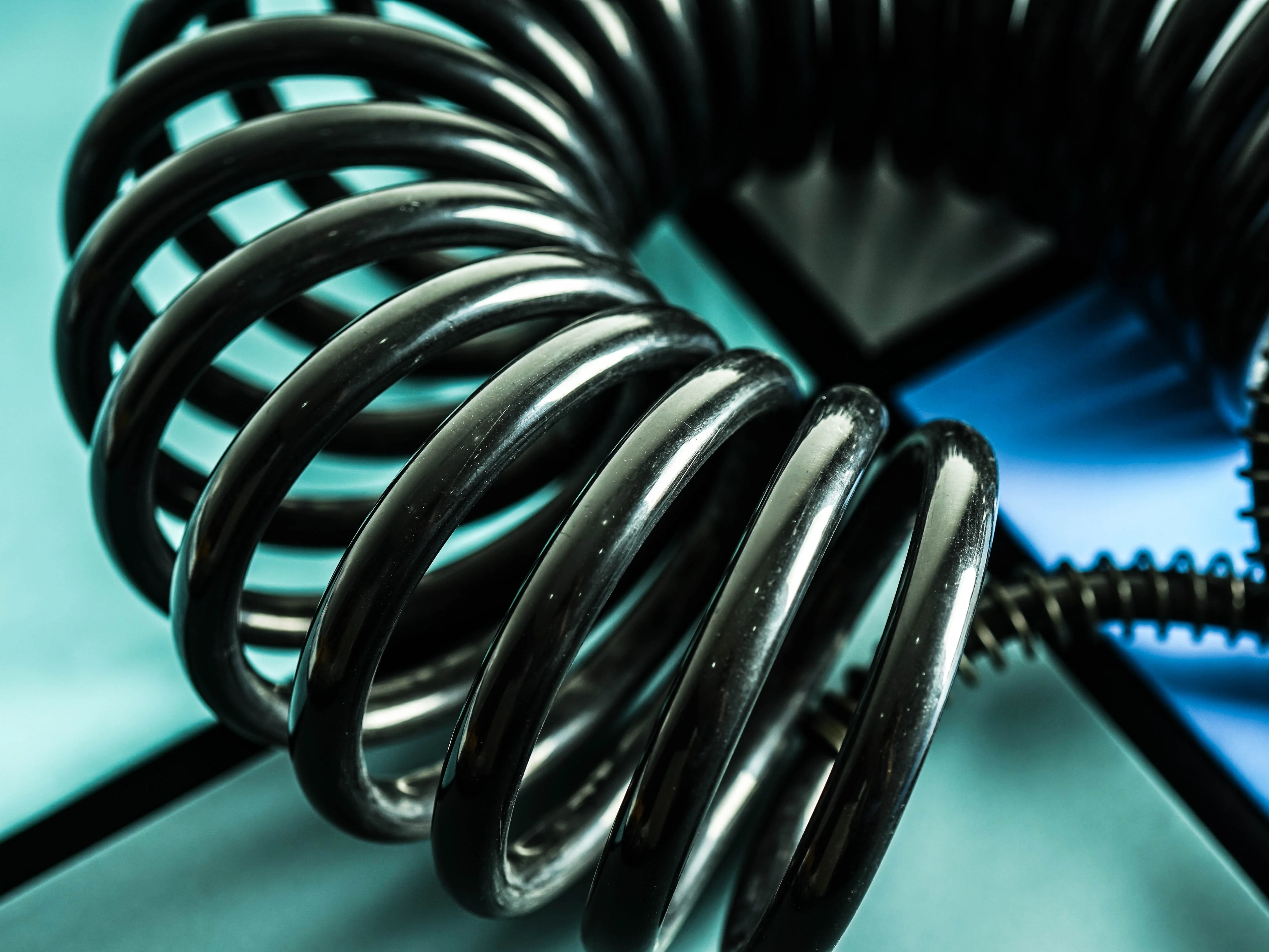 
6.5m Pneumatic Coiled Hose, Good Quality Air Coil for Trailer Brake System, PU Tube for Car Washer accessories 