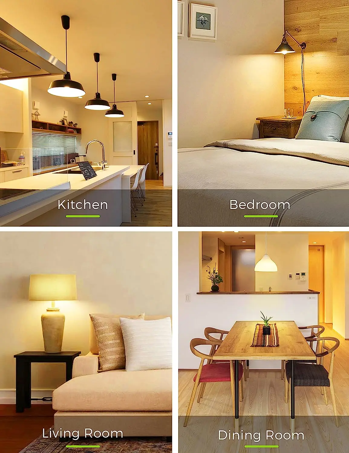 Warm White 3000K Bulb 12W Replaces 100W LED Energy Saving Bulb E27 A60 Led Bulb Light for Corridor Garage Stairs Garden Yard