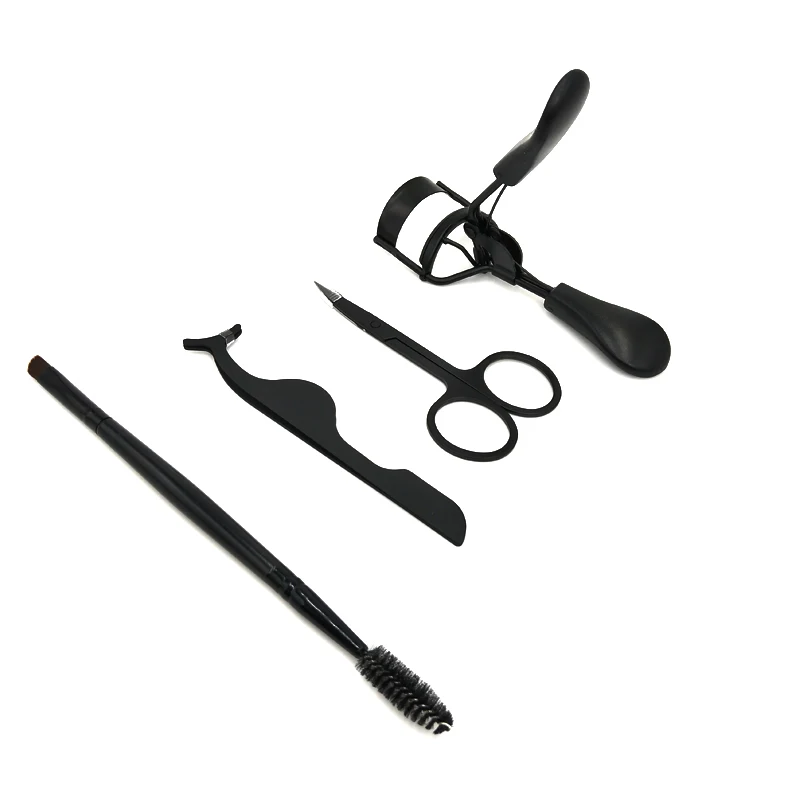 
Hot selling custom logo eyebrow scissors lashes brush lashes applicator lashes curler 