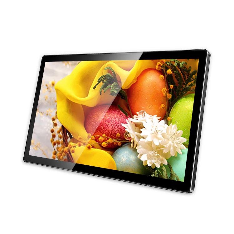 21.5 inch IPS TFT LCD Display Touch Screen Advertising Display WIFI 4G connectivity Audio Video Playback Advertising Screen