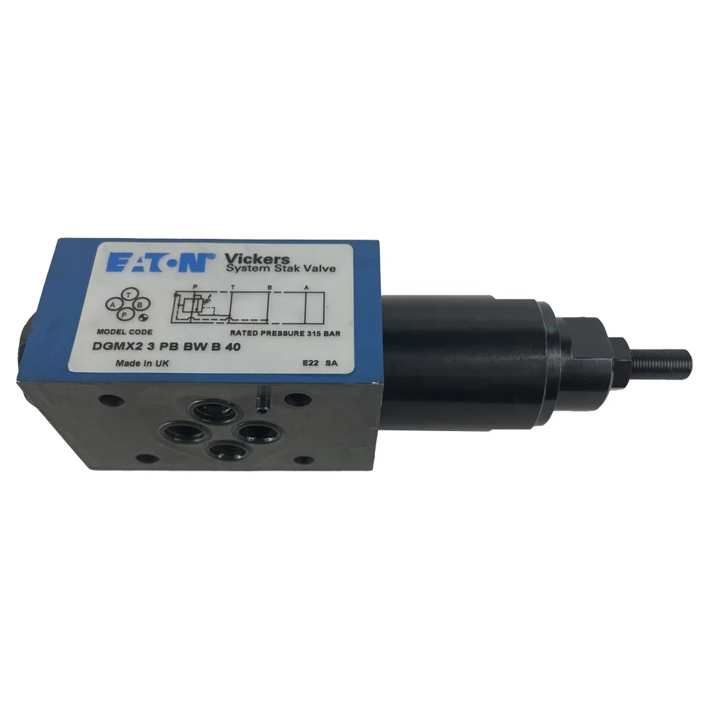 Eaton Vickers System Stak Valve DGMX2 DGMX2-3-PB-BW-B-40 DGMX2-3-PA-BW-B-40 DGMX2-3-PP-CW-S-40 Hydraulic Valve
