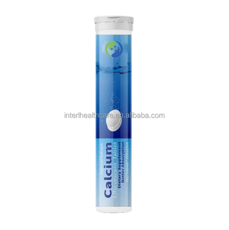 OEM Vitamin c Calcium Magnesium Supplement Bulk Calcium Effervescent Tablet with Vitamin d