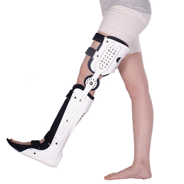 Factory Price KAFO Adjustable Ankle Knee Foot  Orthosis Brace