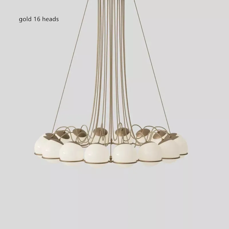 nordic style modern simple glass balls indoor decorative living room dining room bedroom chandelier