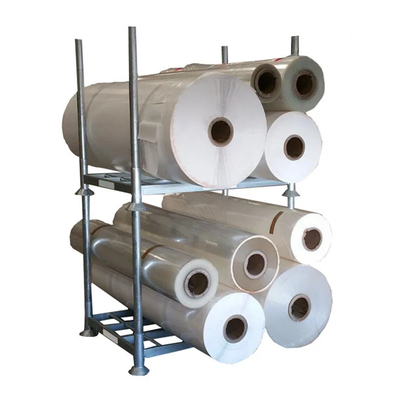 Moldular Post Pallet Portable Plate Stacking Storage Pipe Foldable Steel Stacking Rack System