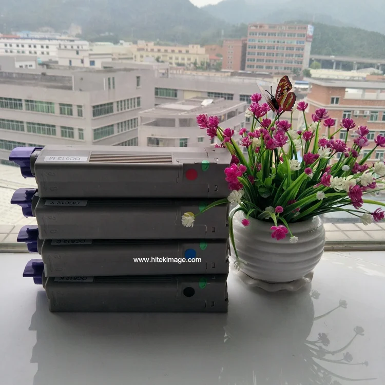 Compatible OKI C612 46507508 46507507 46507506 46507505 Toner cartridge for C612n C612dnw C612dn