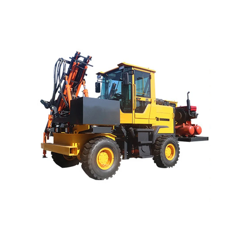 hydraulic hammer pile driver solar ramming machine for solar project hydraulic post installation highway guardrail pile driver