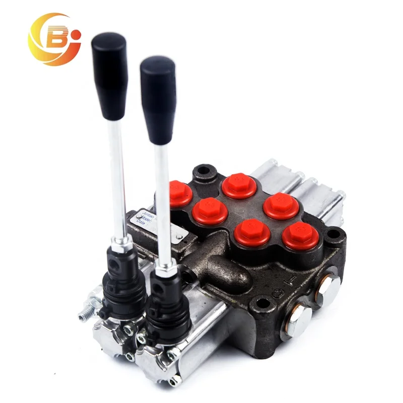 Junbao MB3 2 Spools Hydraulic monoblock Manual Directional Control Valves