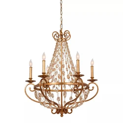 Mid-century Elegant High-End Vintage Decorative Large Chandeliers For High Ceilings