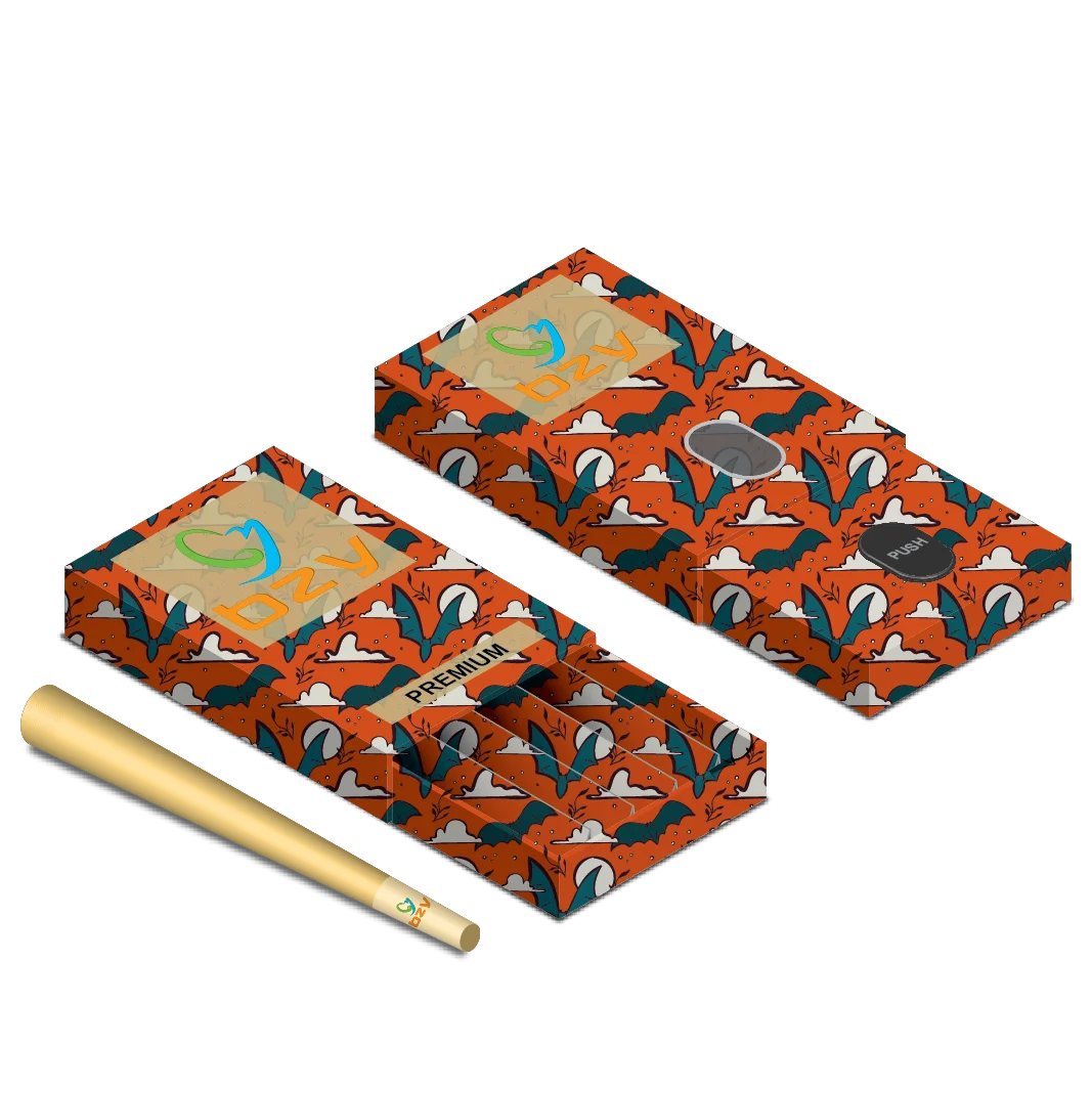 
China wholesale Pre-roll cones packaging box child resistant cbd pre roll on the back with paper insert inside 