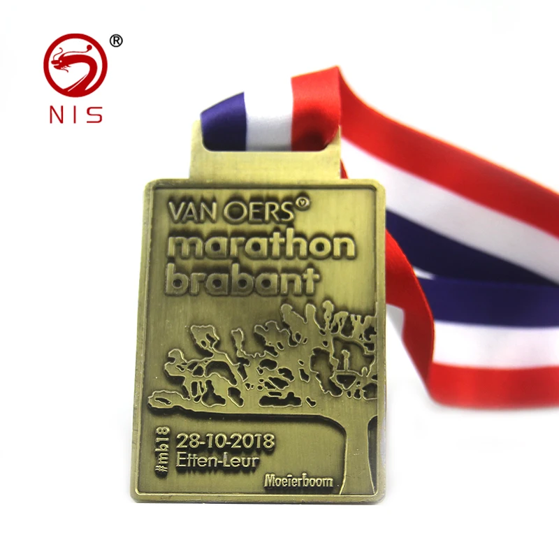 Памятная лента из металлического сплава для марафона оптом
