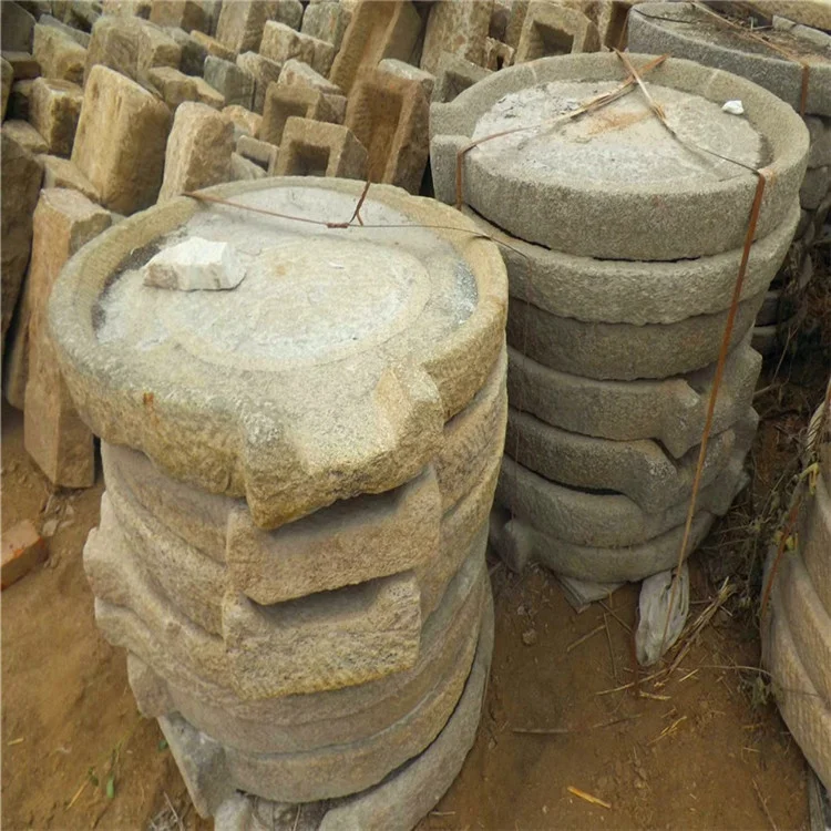 Supply old Antique granite Grinding millstones for multi application