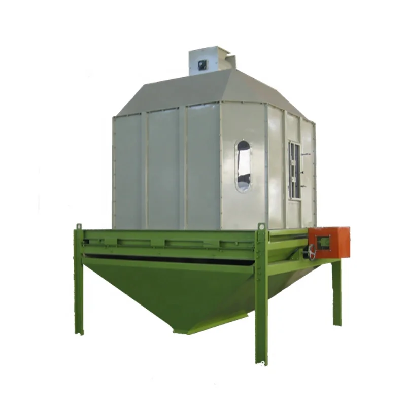 Counterflow Cooler for Pellet Production Equipment Wood Pellet Cooler