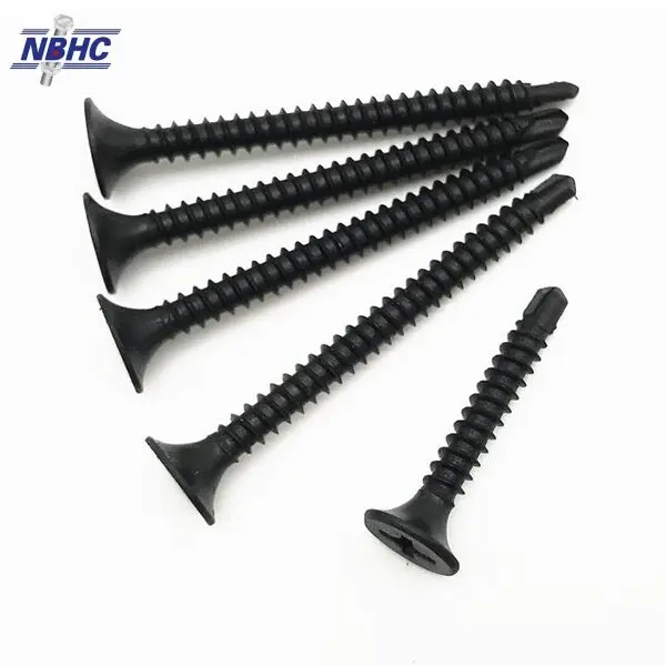 NBHC012SC Carbon Steel White Zinc Bugle Head Self Drilling Drywall Screw With Drill Point