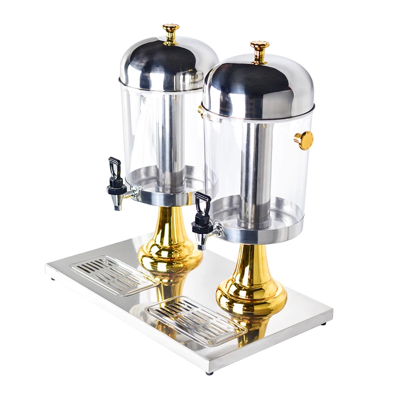 Hotel Restaurant 8/16/24L Stainless Steel Beverage Juicer Drink Dispenser Cool Beer Juicer Dispenser For Low Price