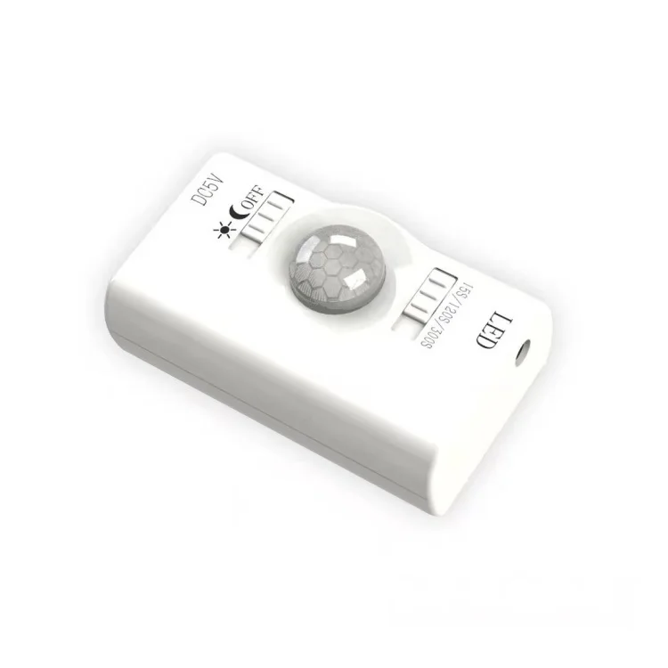 DC 3.7v 1M 2M  USB Rechargeable LED Dimmable Motion Sensor led strip lighting motion sensor For Cabinet bed wardrobes staircase