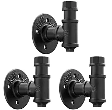 American industrial cast iron hook rack pipe fitting for toilet