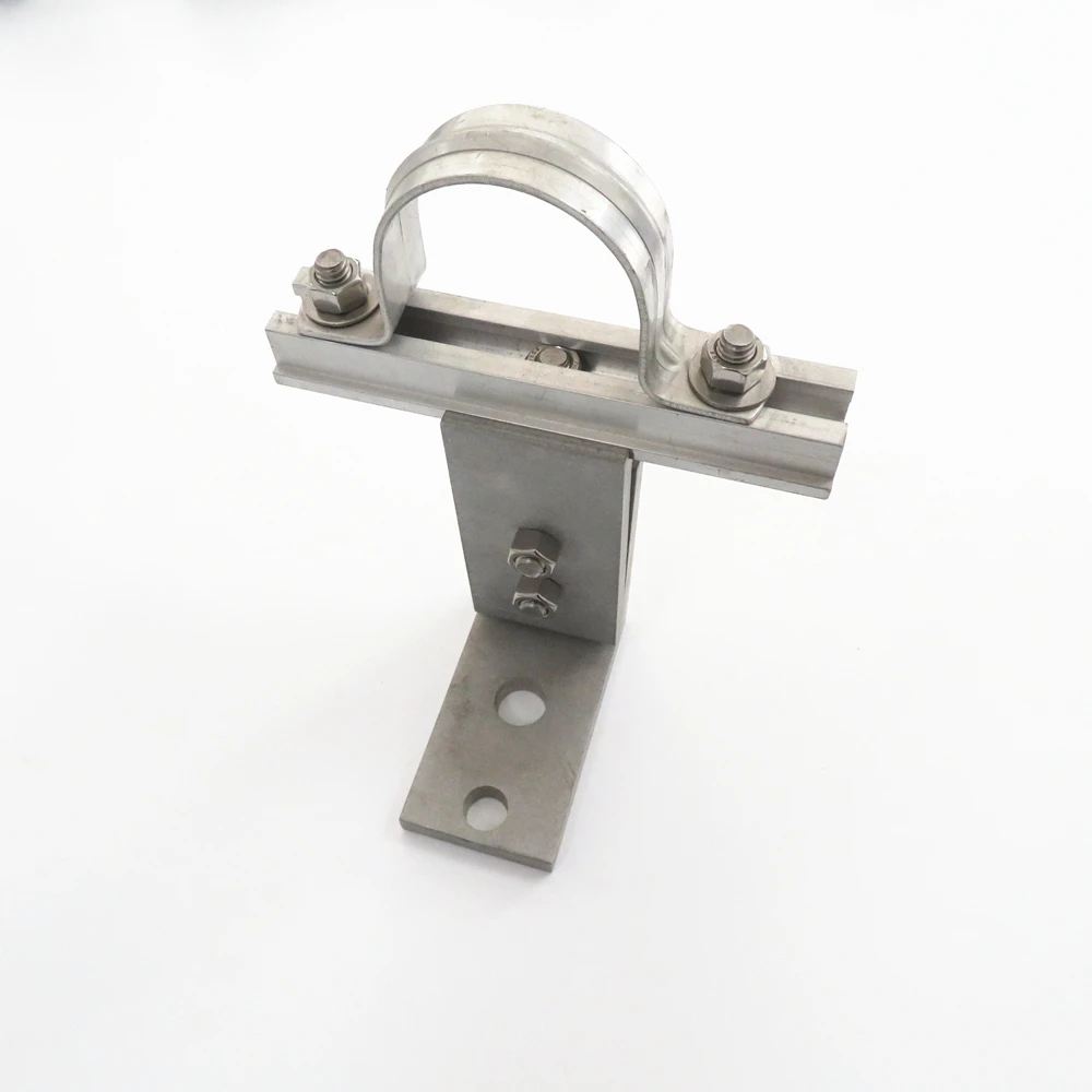 Custom made aluminum solar panel mounting bracket for RV,trailer,boat