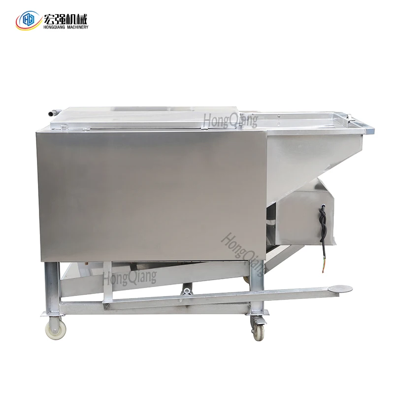 High performance chicken plucking machine for semi-automatic slaughtering production line