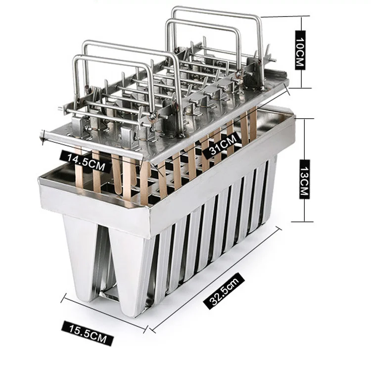 20 шт., Формочки Для Мороженого из нержавеющей стали