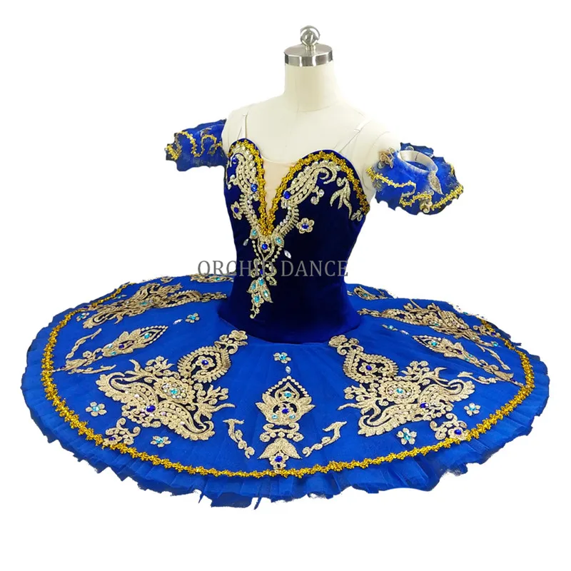 Professional New Design Custom Size Adult Blue Classic Nutcracker Ballet Tutu Costumes