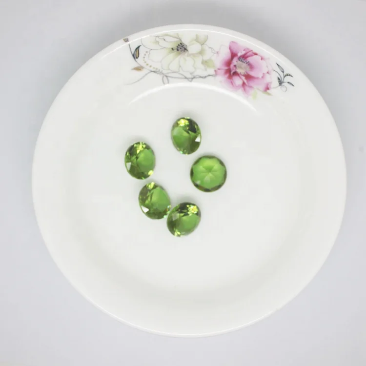 Wholesale price round shape color change zultanites gemstone synthetic diaspore