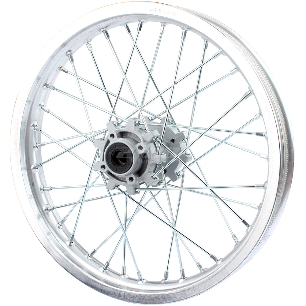 1.85 x 16 1.85 x 18 With 15mm Bearing Assembly Aluminum Alloy Wheel Rim For 90/100-16 80/100-18 Rear Wheel Tire Chinese KAYO BES