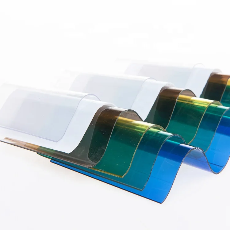 Factory 1.2mm thick fixing clear corrugated sheet polycarbonate roof sheeting