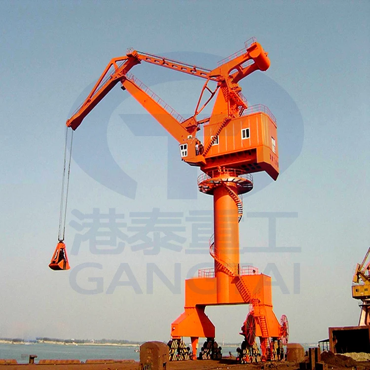 Factory Direct Mobile Dock Portal Crane Flexible Hydraulic Portal Crane for Sale
