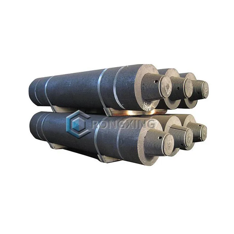 HP Grade 10x72 Inch Graphite Electrode 250mm with 3Tpi Nipple Pins