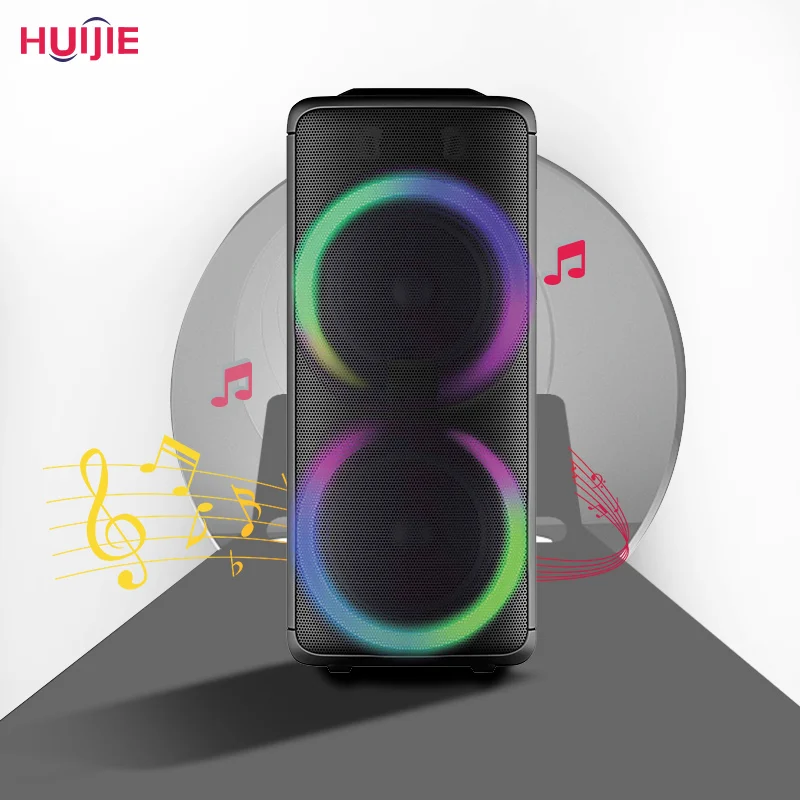 Bluetoothspeakers Dual 10 inch party speaker dj box equipo de sonido powered speaker 310 710 partybox